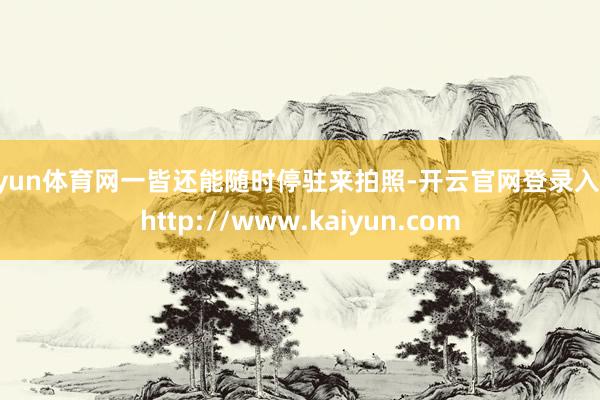 开yun体育网一皆还能随时停驻来拍照-开云官网登录入口 http://www.kaiyun.com